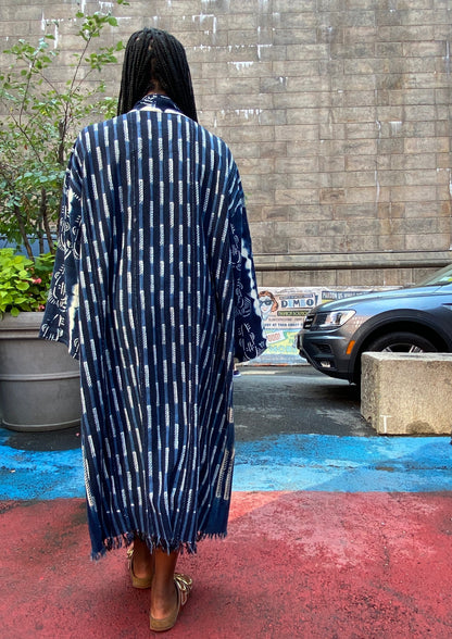 The Vintage Mudcloth Kimono